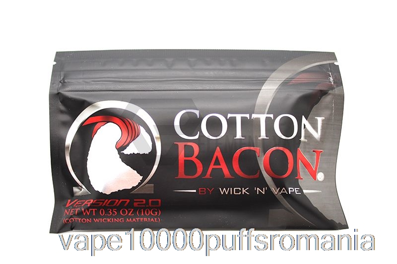 Vape Romania Wick 'n' Vape Bacon Din Bumbac Organic V2